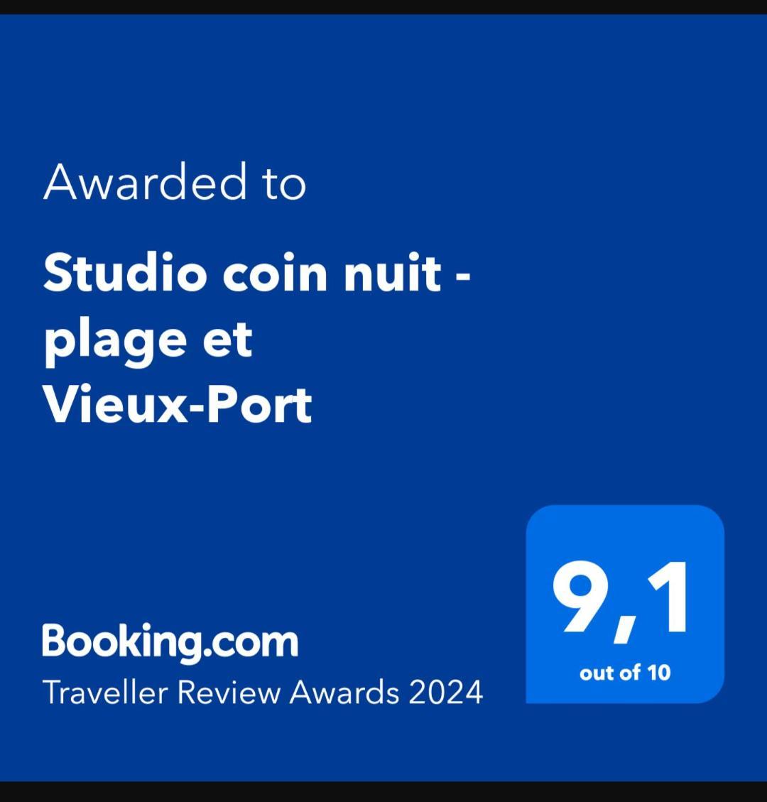 Studio Coin Nuit, Entre Plage Et Centre Марсилия Екстериор снимка